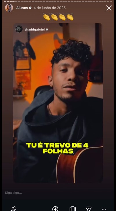 Depoimento de aluno