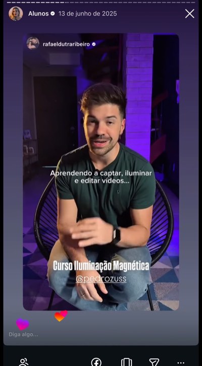 Depoimento de aluno