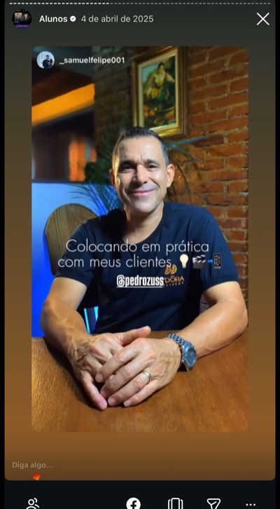 Depoimento de aluno