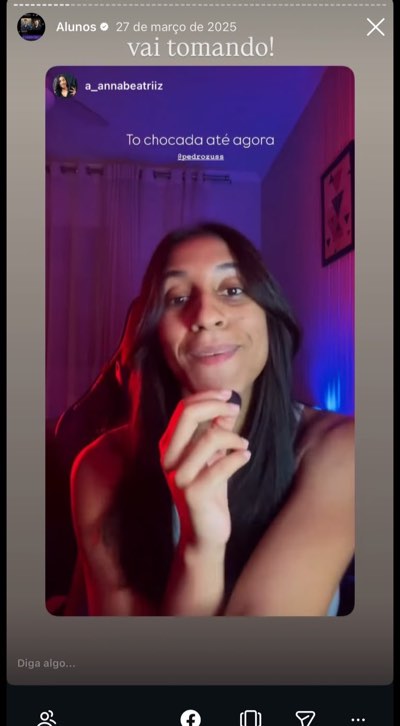 Depoimento de aluno