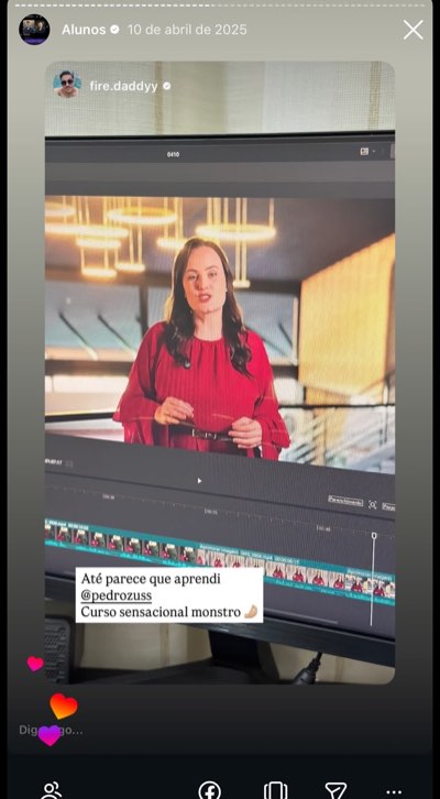 Depoimento de aluno
